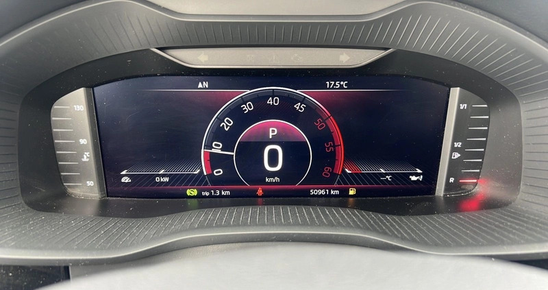 Skoda Kodiaq cena 149900 przebieg: 50956, rok produkcji 2019 z Skórcz małe 407